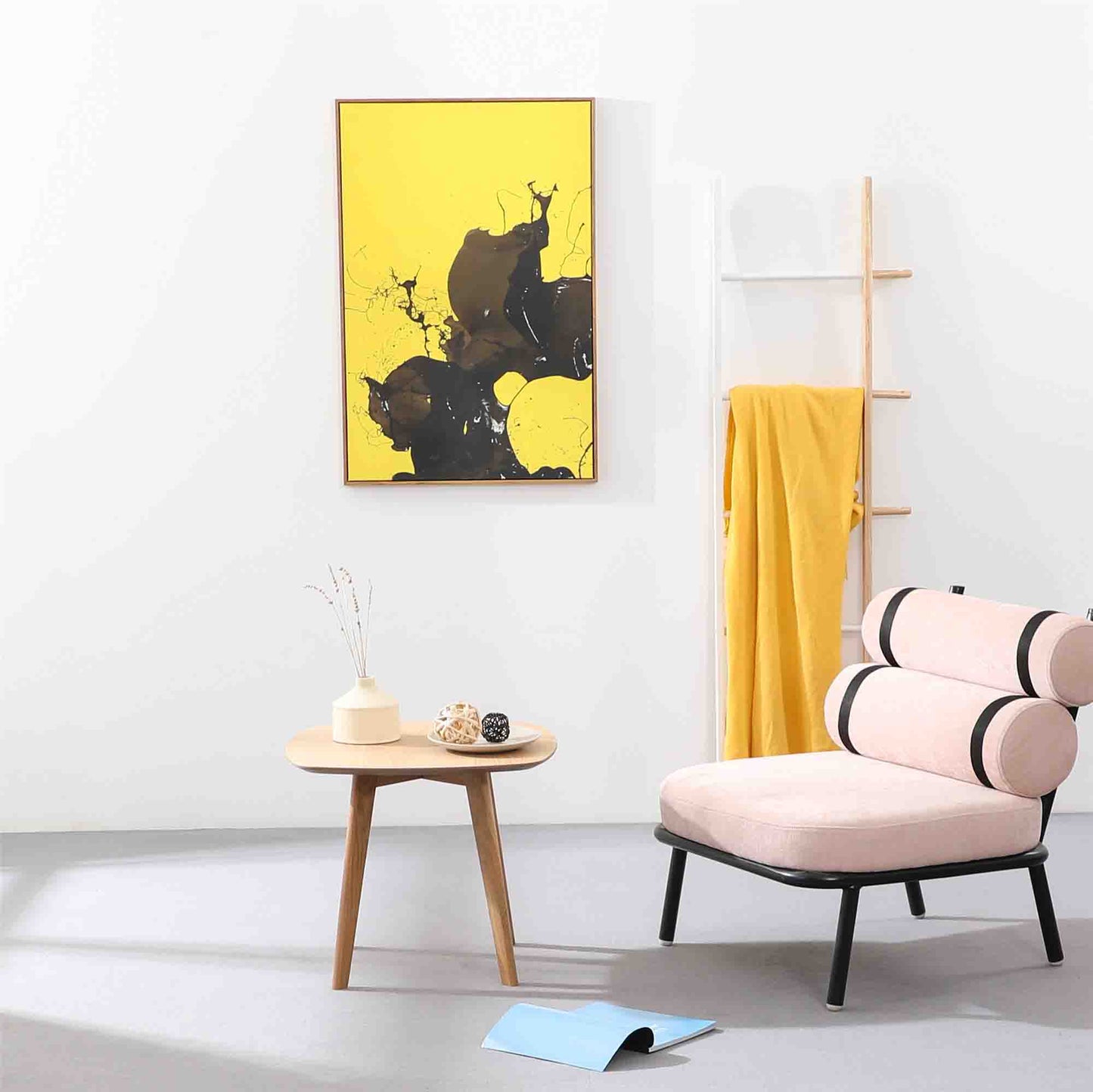 Square Scandinavian Coffee Table.B305-55