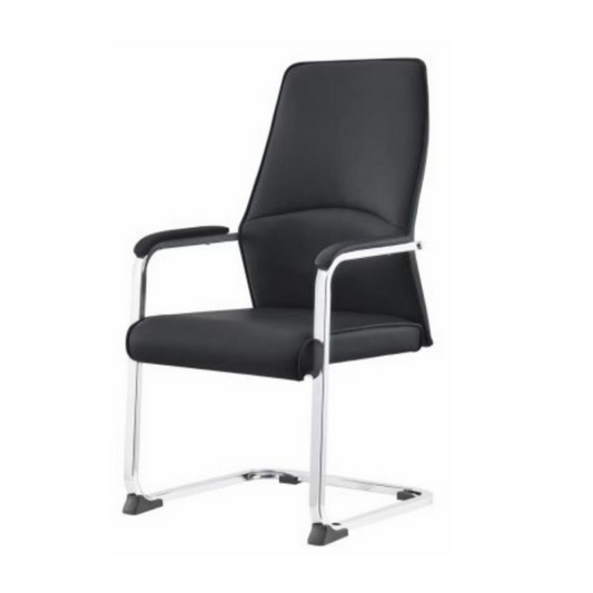 Black PU Upholstered Office Chair.T2170