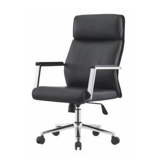 PU Upholstered Office Chair with Wheels.T2188R