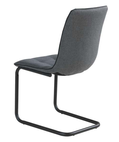 FondHouse Ramio Velvet Dining Chair - Black Legs