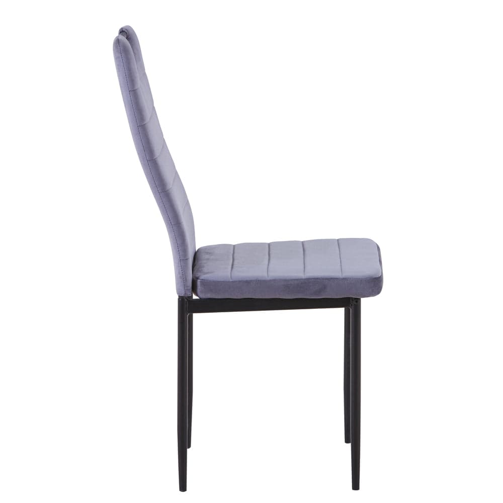 Grey UKFR Velvet Dining Chairs_2