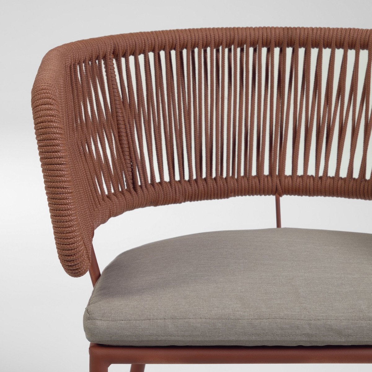  Rope Dining Chair in Terracotta_3