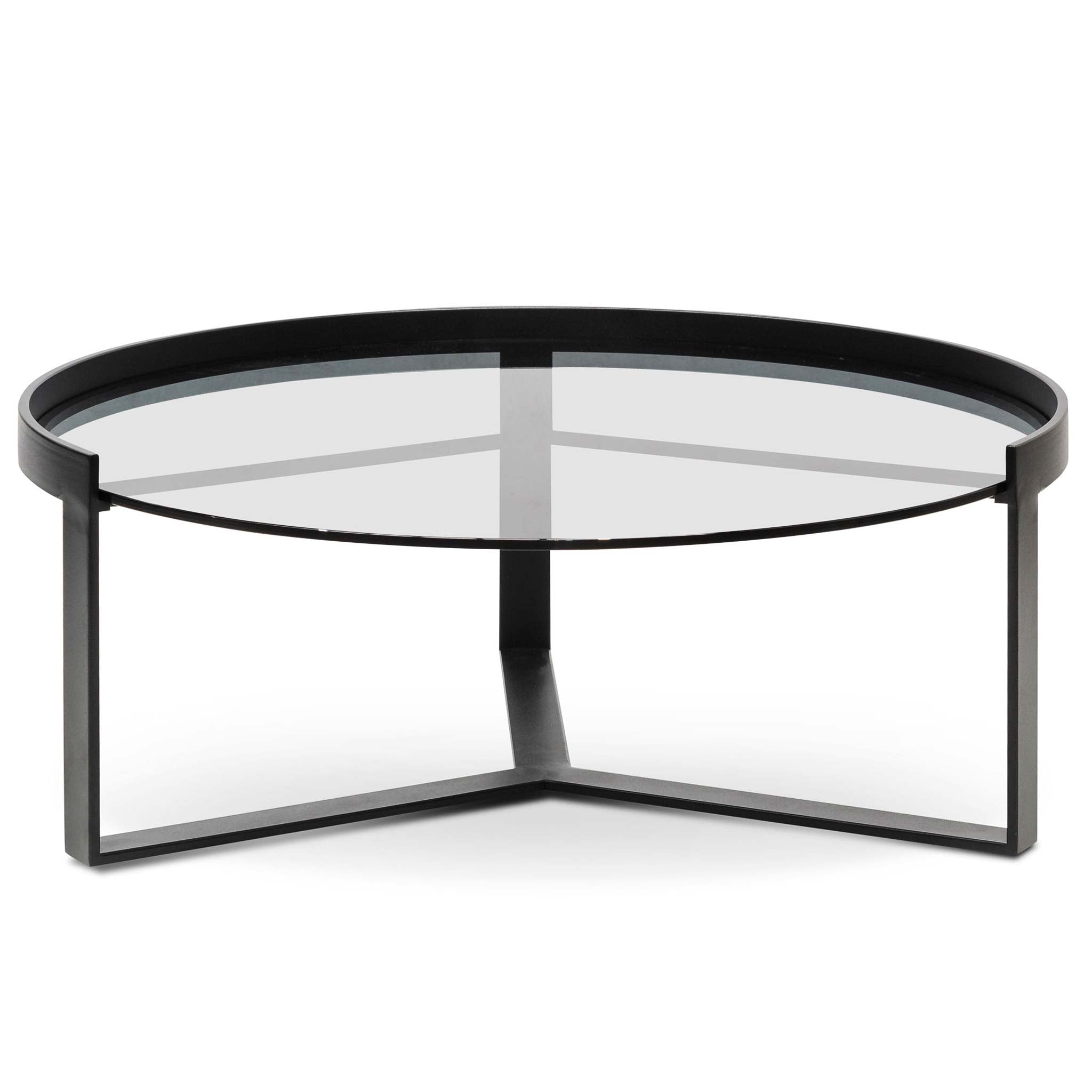 90cm Glass Coffee Table - Large_1