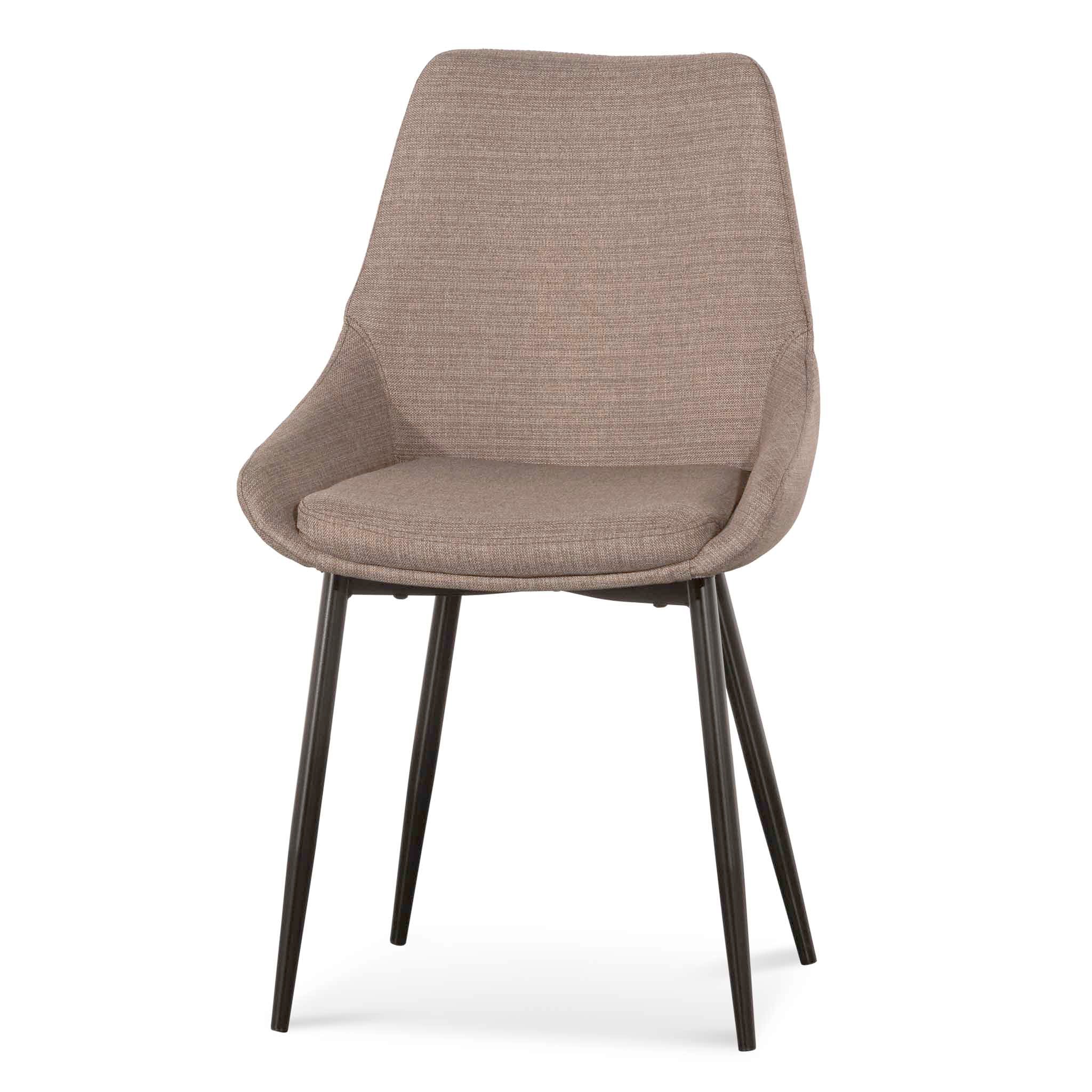 Dining Chair in Brown Grey