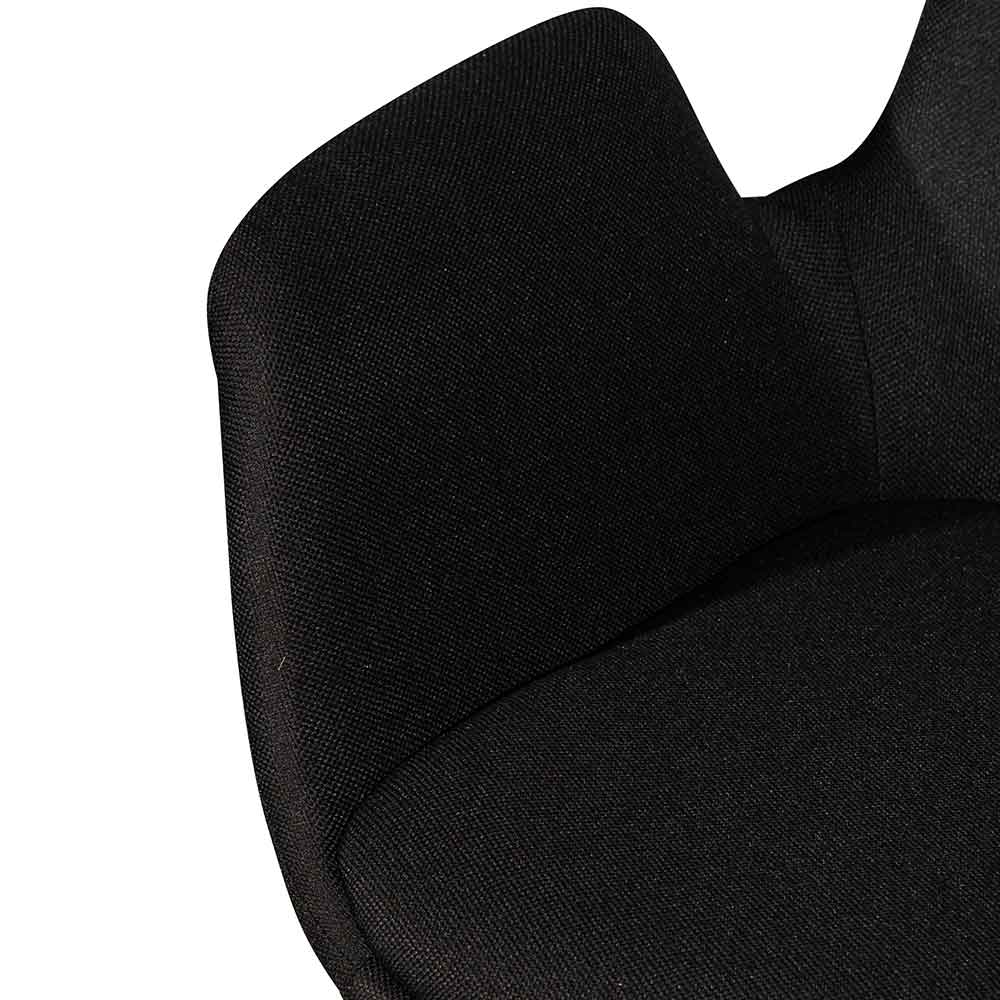 Fabric Dining Chair – Black_5