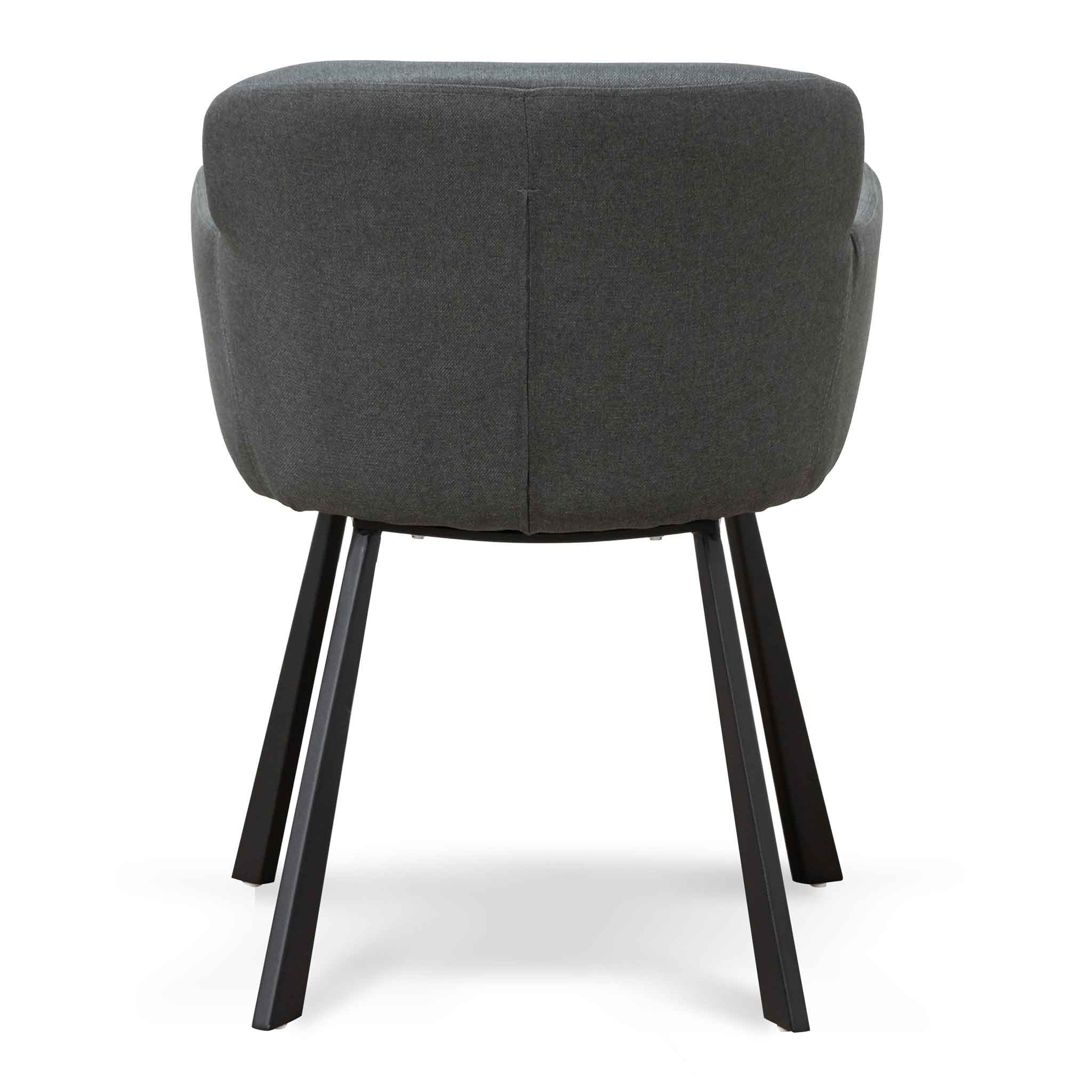 Grey Fabric Dining Chair_4