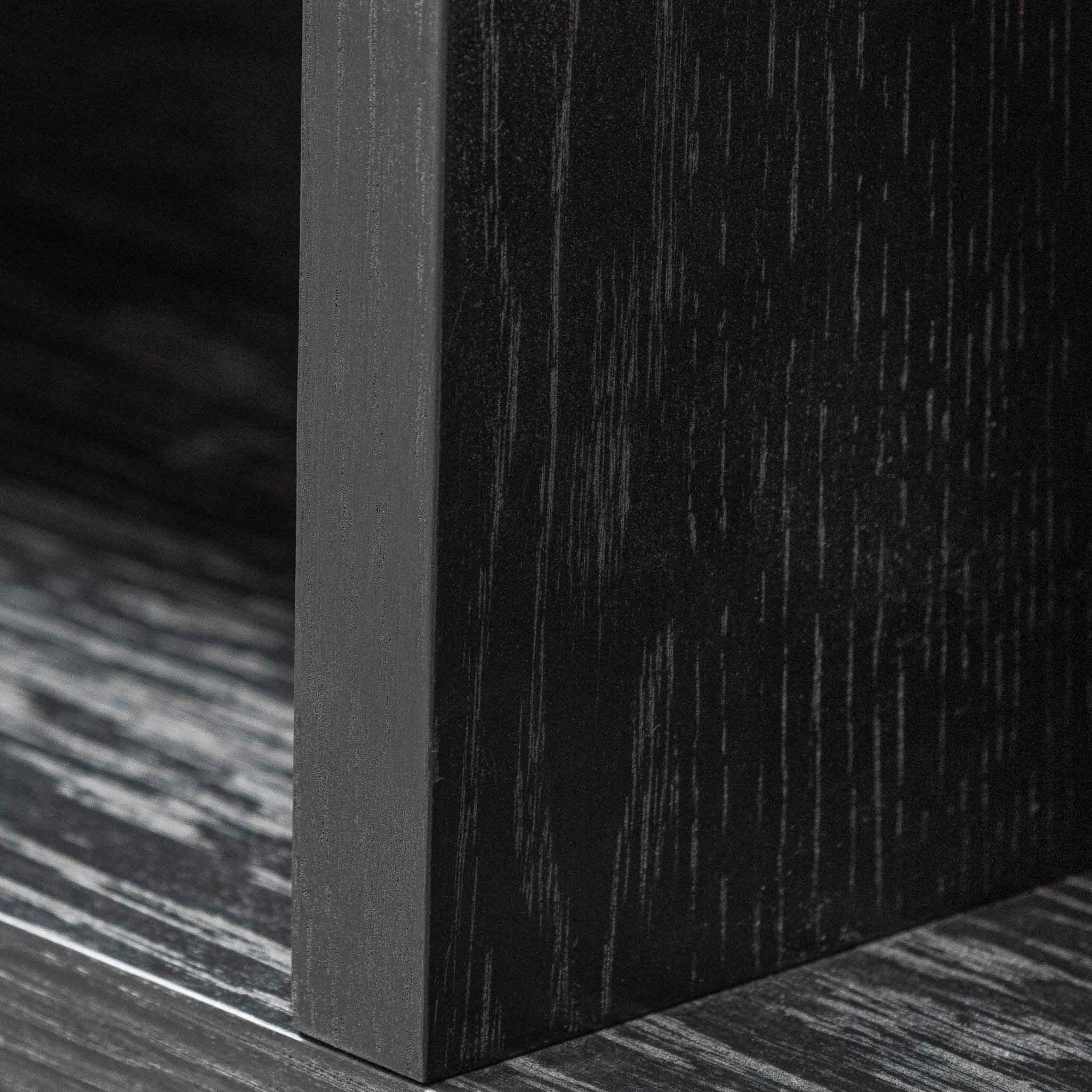 Deakin Wooden Bookcase - Black DT6407-KD