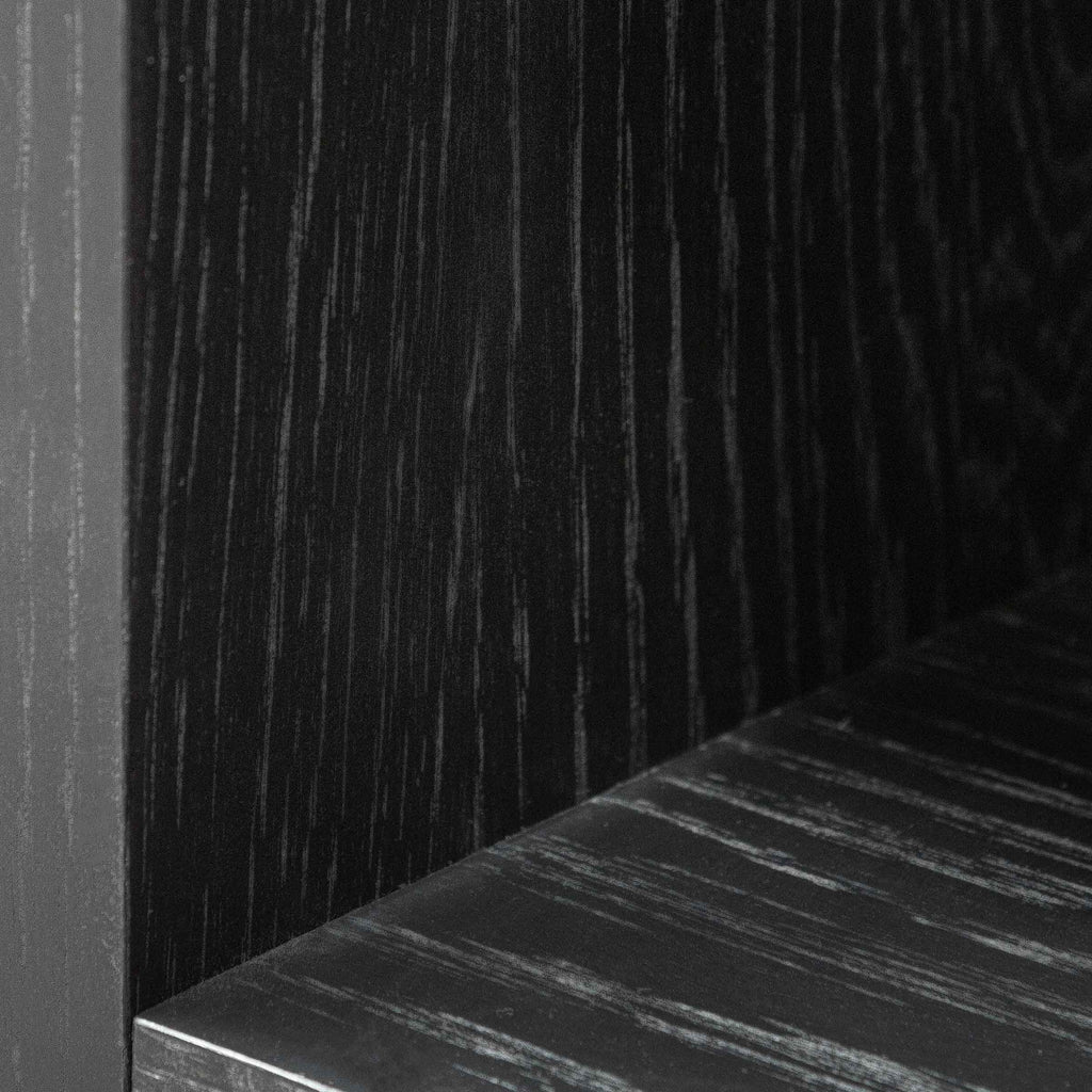 Deakin Wooden Bookcase - Black DT6407-KD
