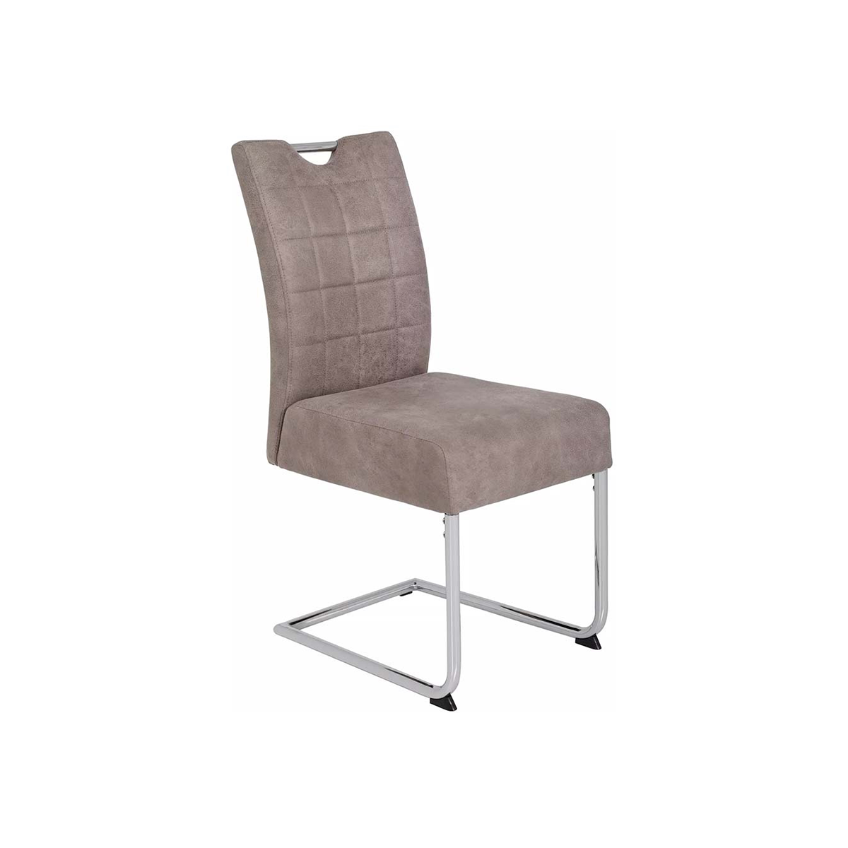 FondHouse Hoca PU Dining Chair - Chromed Legs