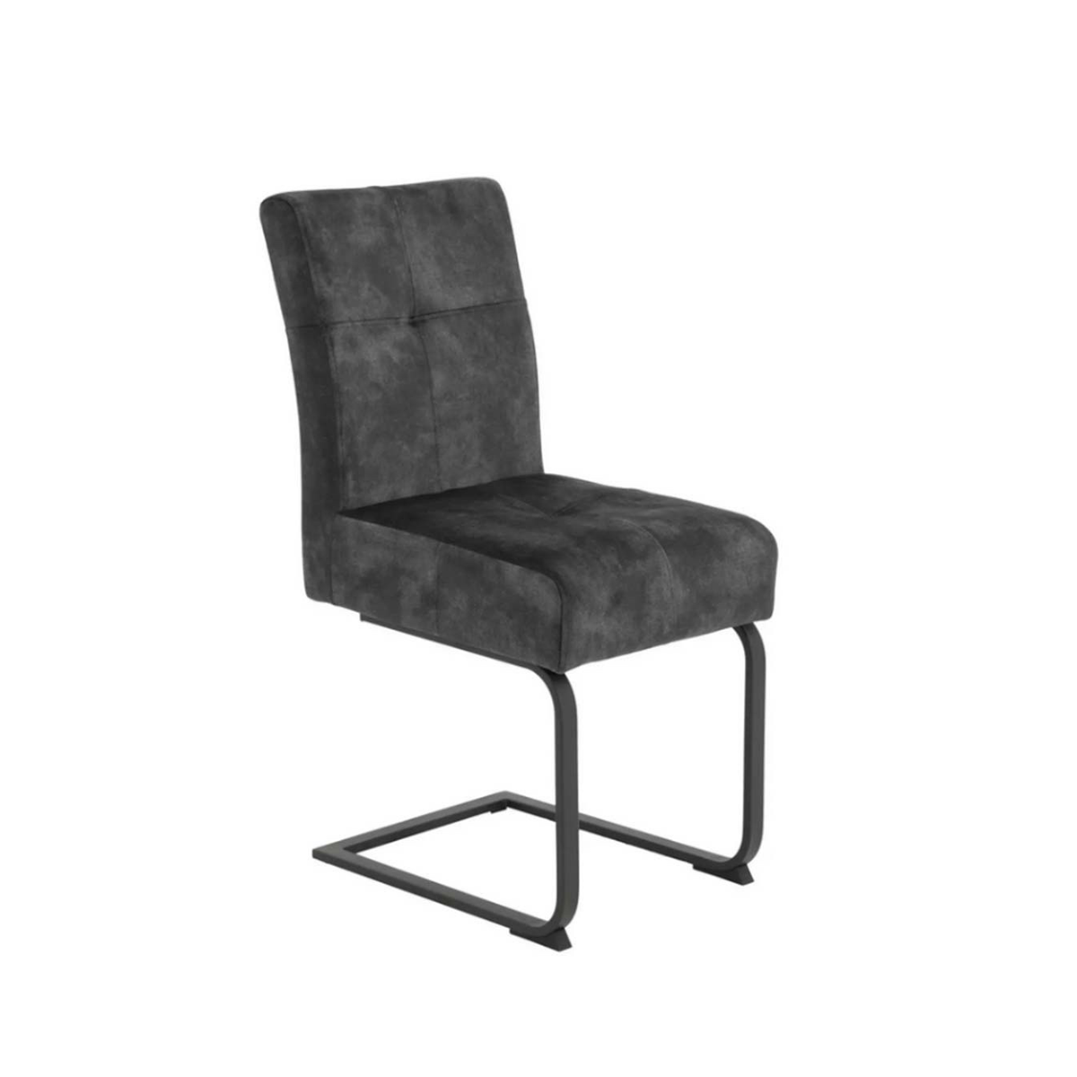 FondHouse Kylea PU Dining Chair - Black Legs