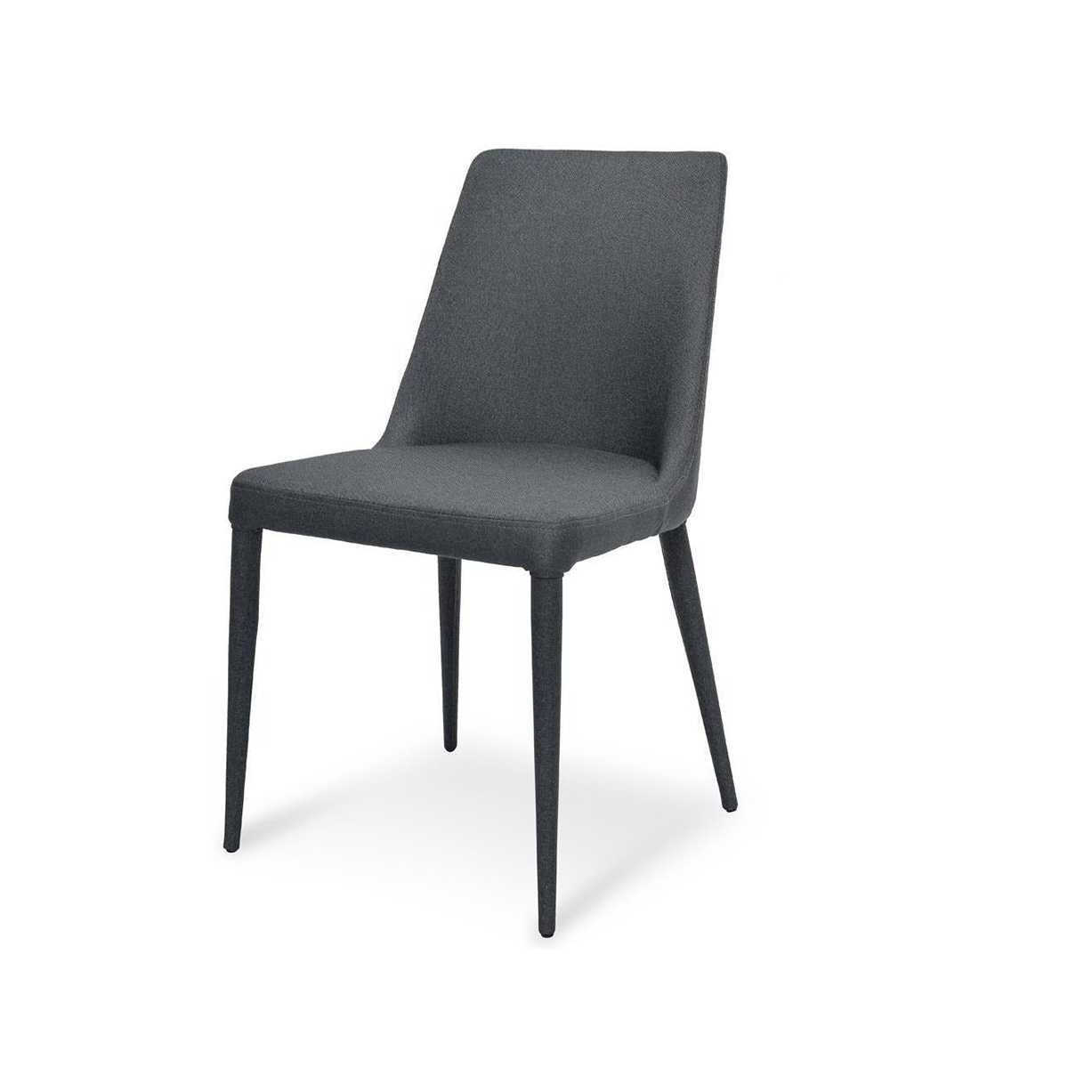 FondHouse Limano Fabric Dining Chair - Gunmetal Grey
