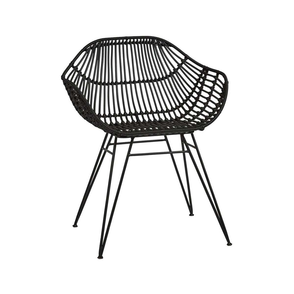 FondHouse Lompoc Garden Chair Black