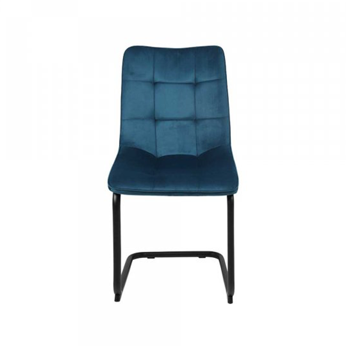 FondHouse Ramio Velvet Dining Chair - Black Legs