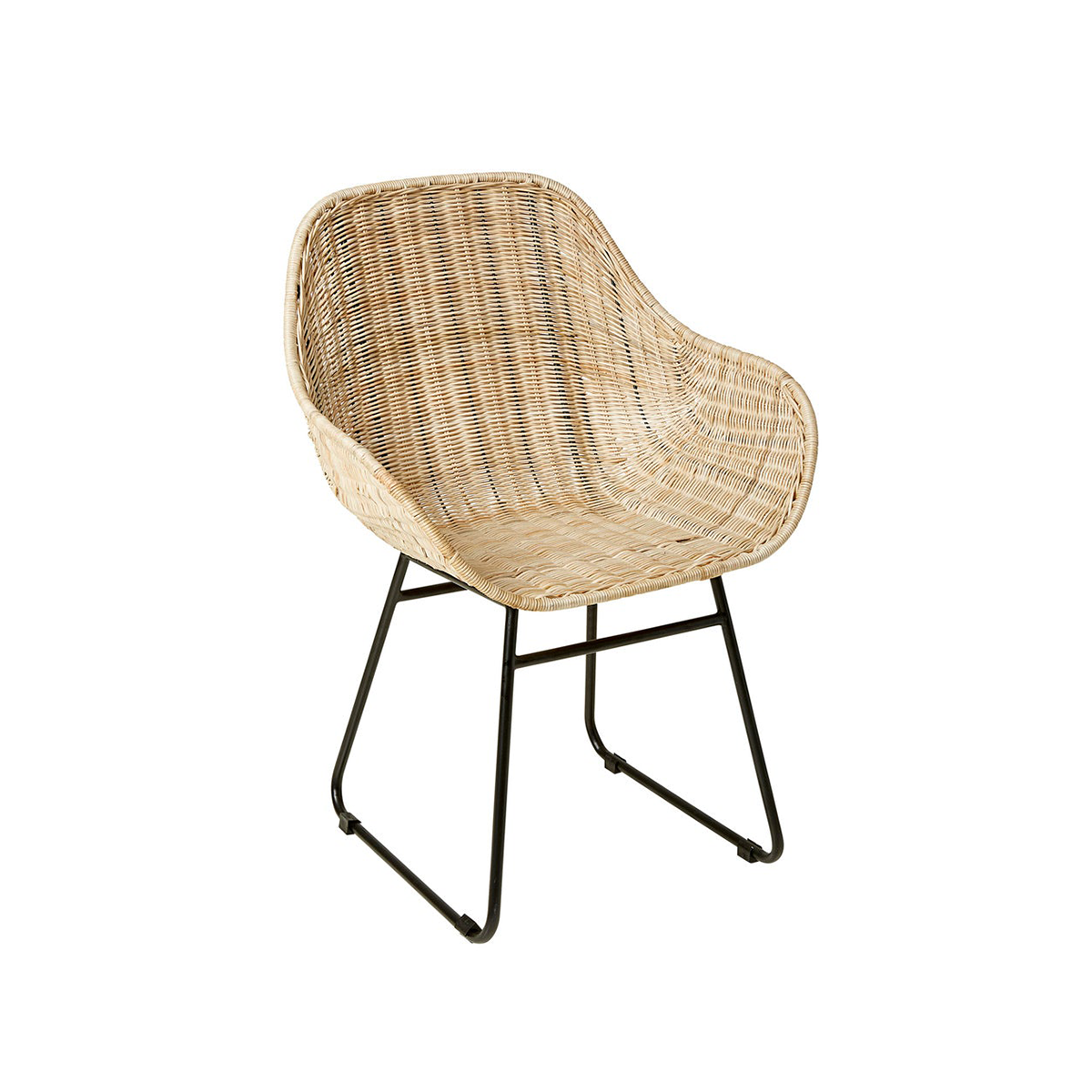 FondHouse Ronoa Rattan Dining Chair Natural