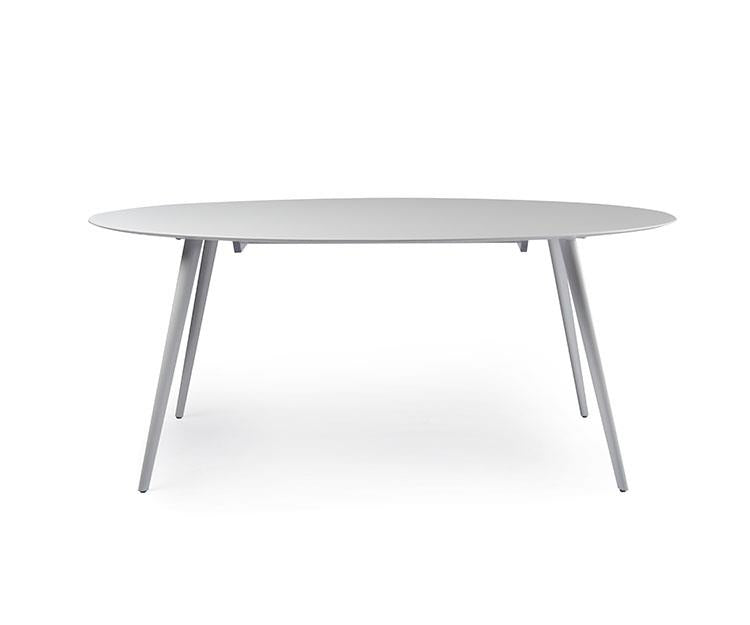 Dining Table Oval White_1