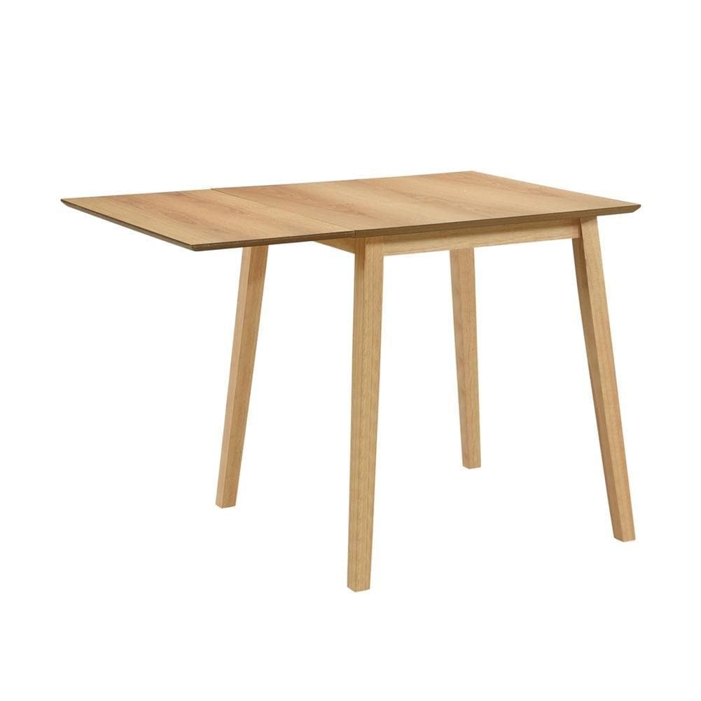 Marou Small Grey Solid Wooden Multifunctional Folding Dining Table