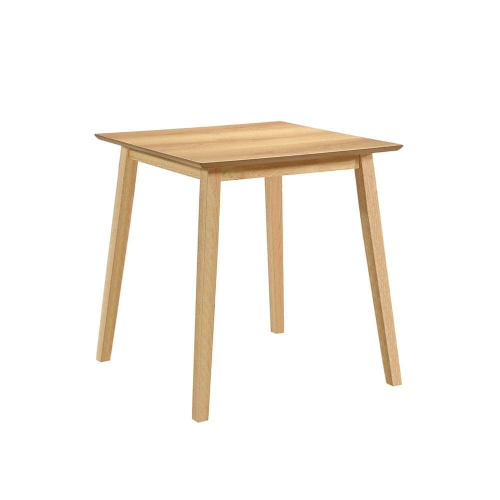 Tonia Small Grey Square Solid Wooden Dining Table