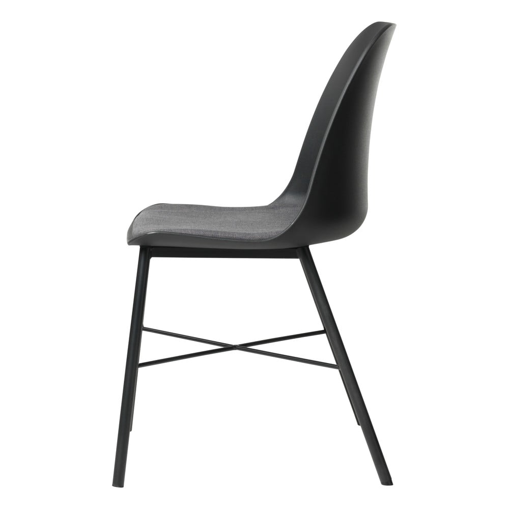 FondHouse Tora Cushion Seat Dining Chair - Black