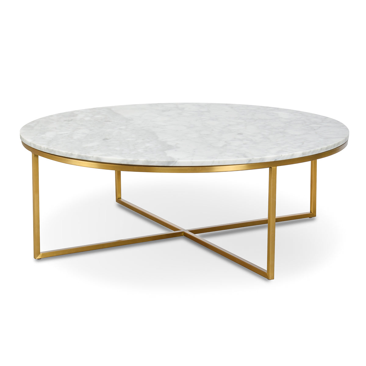 Fondhouse Payde 100cm Round Marble Coffee Table