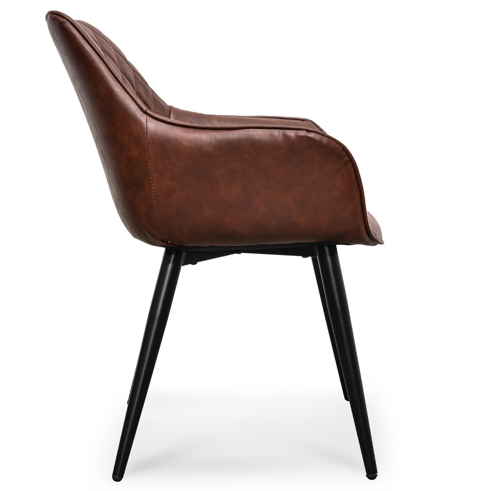 Plywood Dining Chair - Cinnamon Brown_3