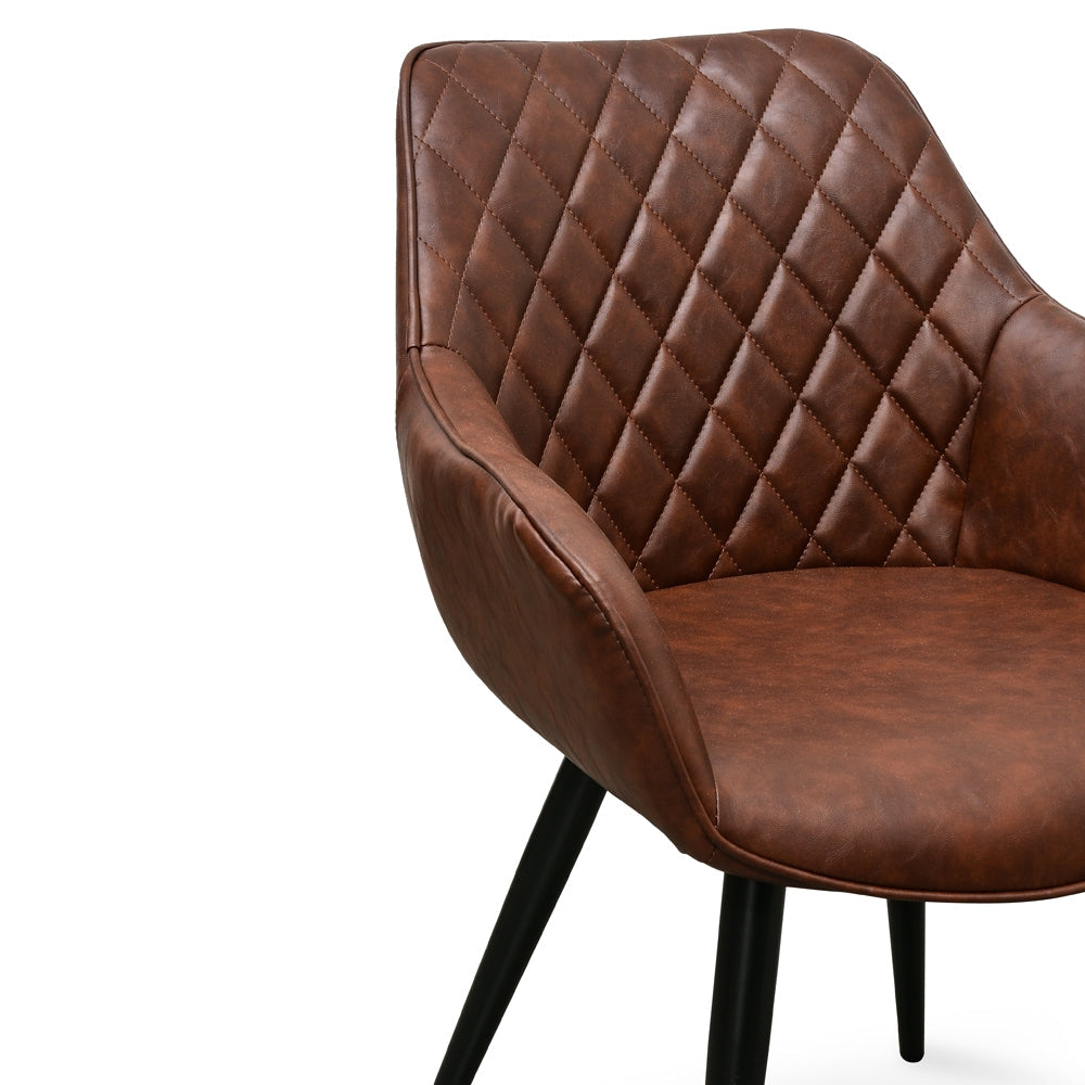 Plywood Dining Chair - Cinnamon Brown_5
