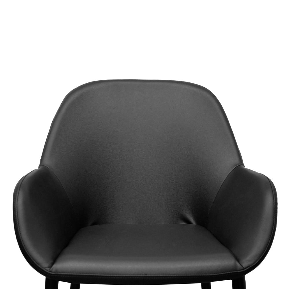 black pu dining chair_5