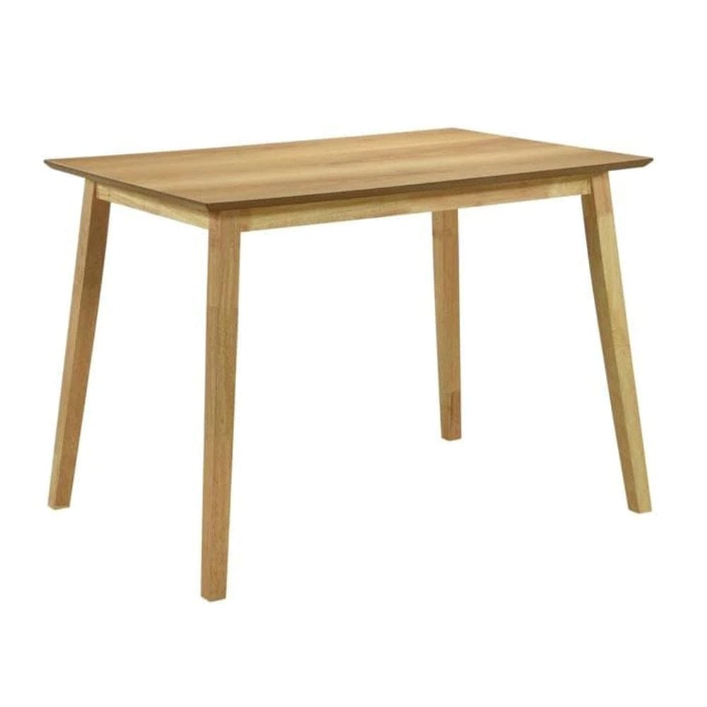 Rectangle Oak Solid Wood Dining Table
