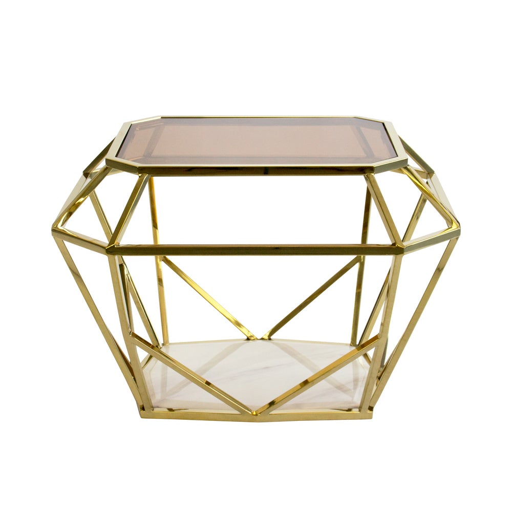 Glass Side Table Gold_3