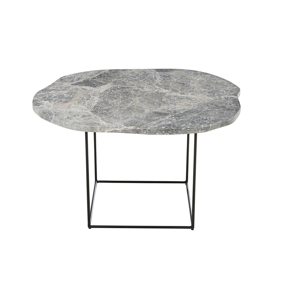 Marble Side Table Grey