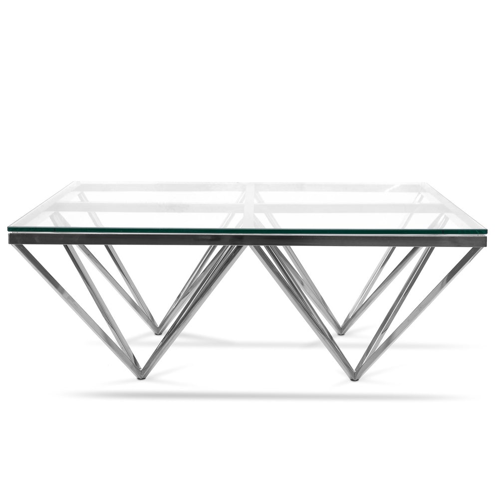 Coffee Table Square Silver_1