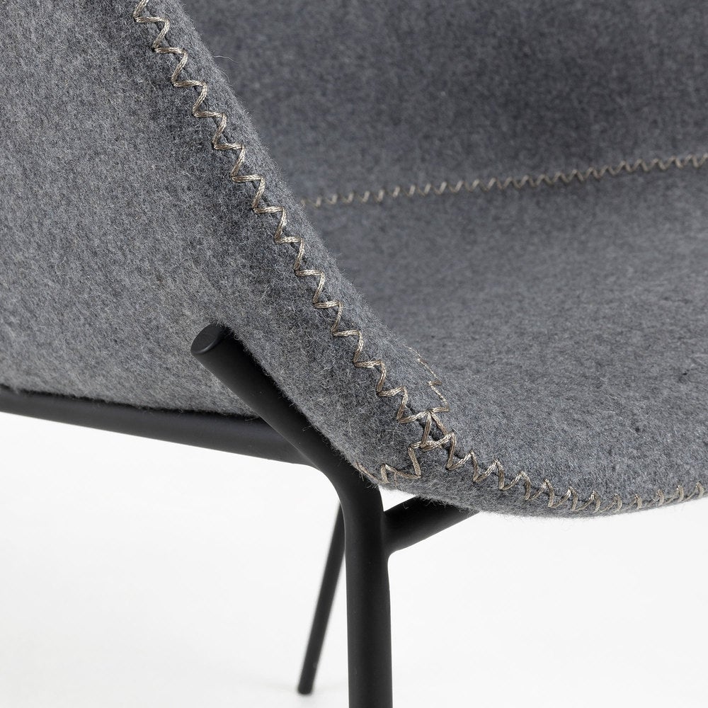 Armchair Grey Fabric_1