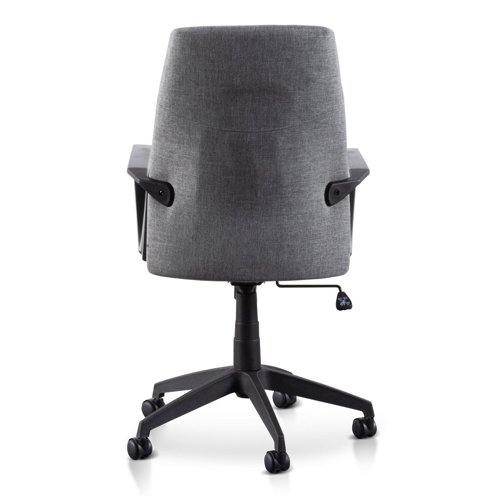 Velmer Fabric Office Chair - Charcoal Grey with Black Base OC6197-LF