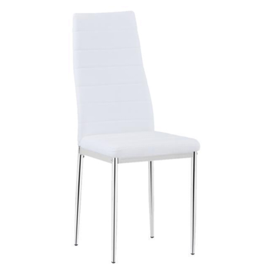 White PU New Design High Quality Dining Chair Restaurant Chairs(2pcs/4pcs) .011-1-2/011-1-4(DE)