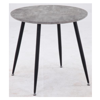 Round Coffee Table European Design Modern Dining Table(1pcs) .112-6-1(DE)