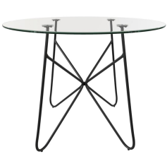 Round Coffee Table European Design Modern Dining Table(1pcs) .194-4(DE)