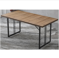 Rectangular Wood Grain Table Dining Table(1pcs).208-1(DE)
