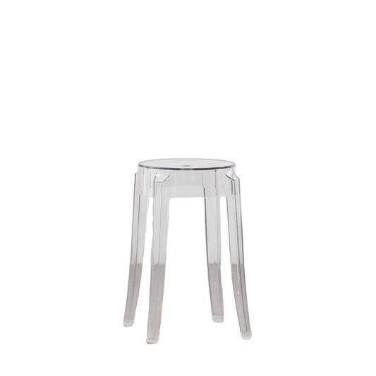 Simple Transparent Plastic Dining Chair.B8701