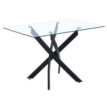 High Quality Modern Design Glass Dining Table (1pcs) .021-3/021-4 (DE)