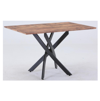 Modern Wood Home Furniture Restaurant Dining Table(1pcs).021-7-TOP (DE)
