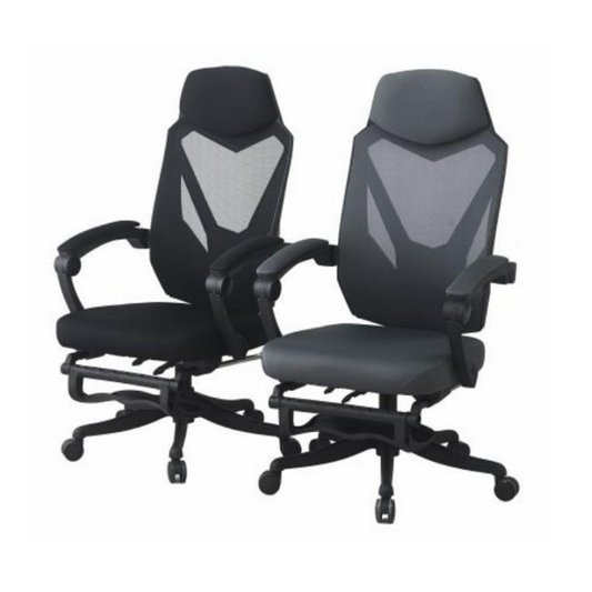 Black Fabric Ergonomic Design Office Chair with Wheels.T555