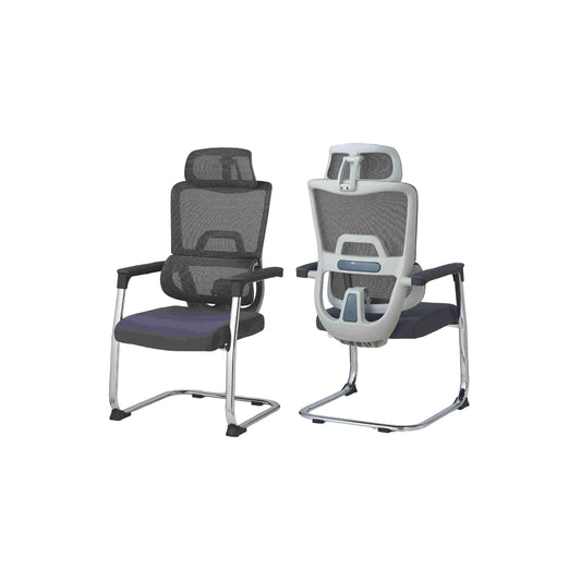 Grey Fabric Ergonomic Design Office Chair.T800