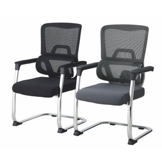 Grey Fabric Ergonomic Design Office Chair.T801-GREY