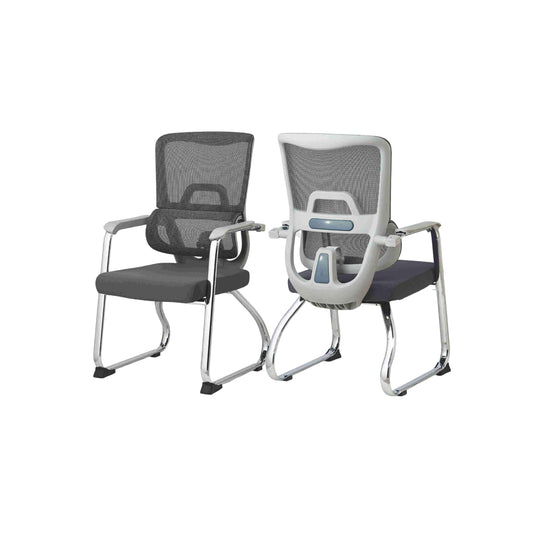 Grey Fabric Ergonomic Design Office Chair.T808-GREY