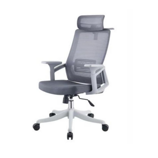 Grey Mesh Fabric Ergonomic Design Office Chair.TM10