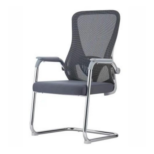 Grey Mesh Fabric Ergonomic Design Office Chair.TM17